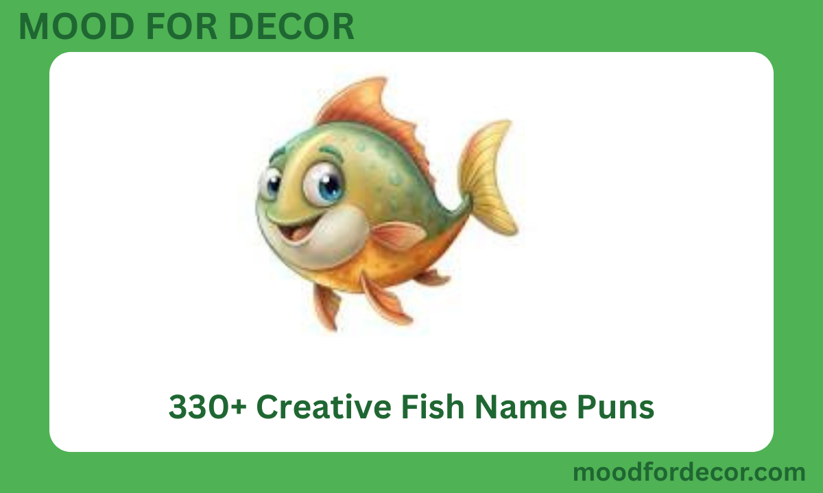 330+ Creative Fish Name Puns