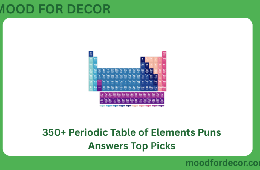350+ Periodic Table of Elements Puns Answers Top Picks