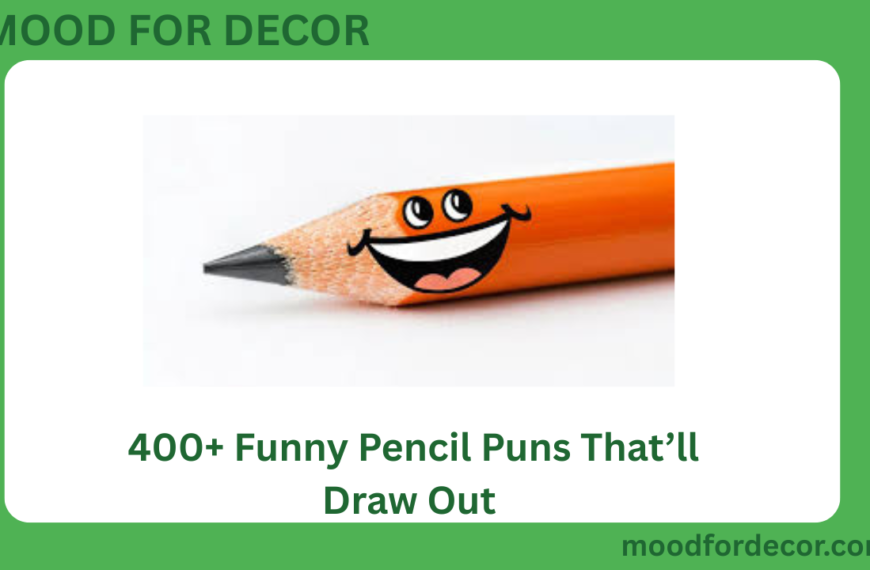 400+ Funny Pencil Puns That’ll Draw Out