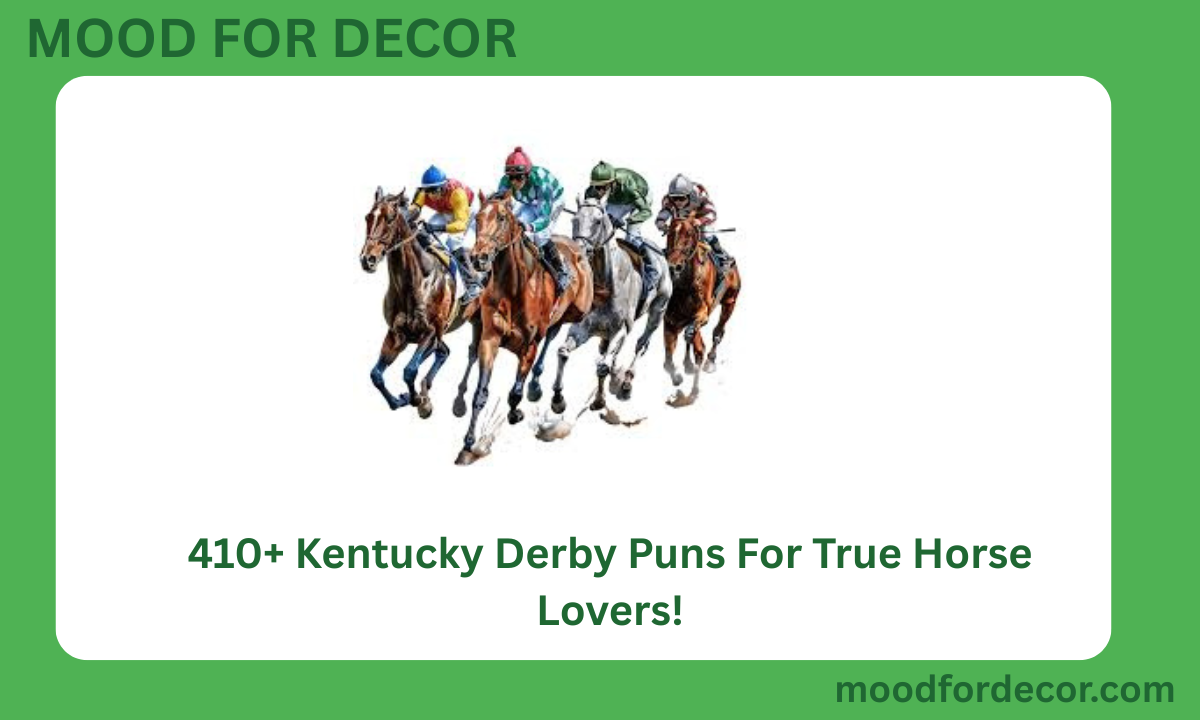 410+ Kentucky Derby Puns For True Horse Lovers!
