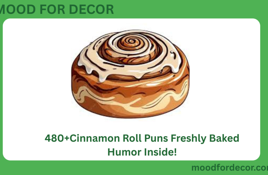 480+Cinnamon Roll Puns Freshly Baked Humor Inside