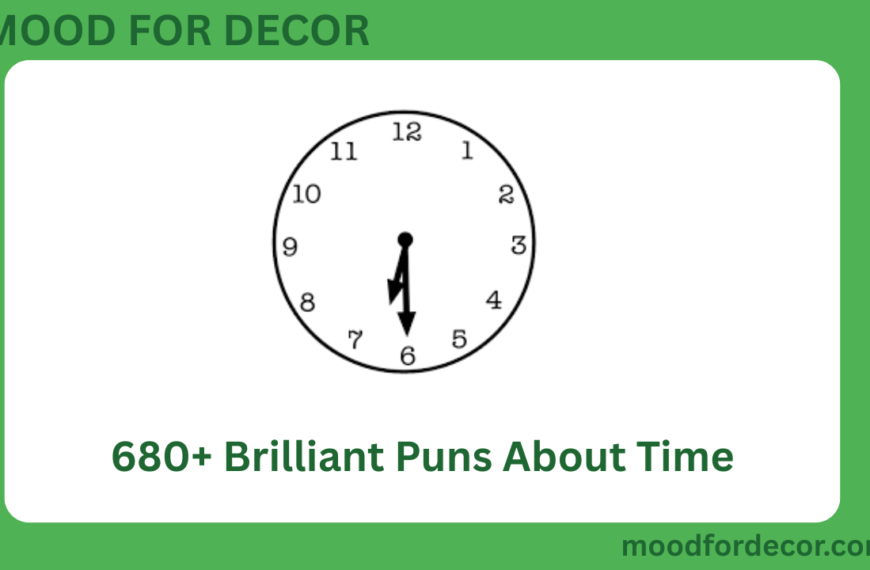 680+ Brilliant Puns About Time