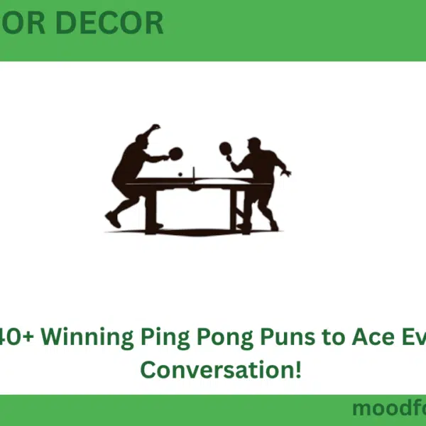 940+ Winning Ping Pong Puns to Ace Every Conversation