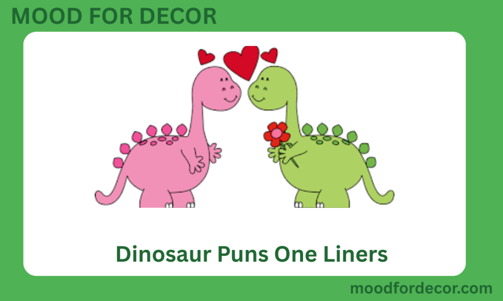 Dinosaur Puns One Liners
