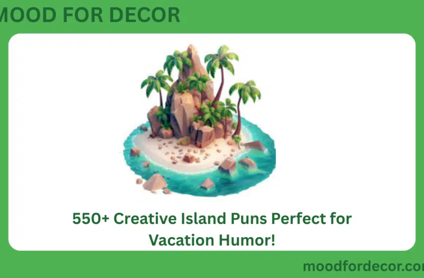 550+ Creative Island Puns Perfect for Vacation Humor