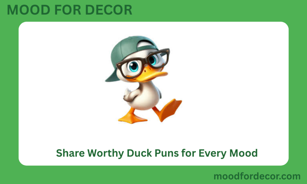 Share Worthy Duck Puns for Every Mood