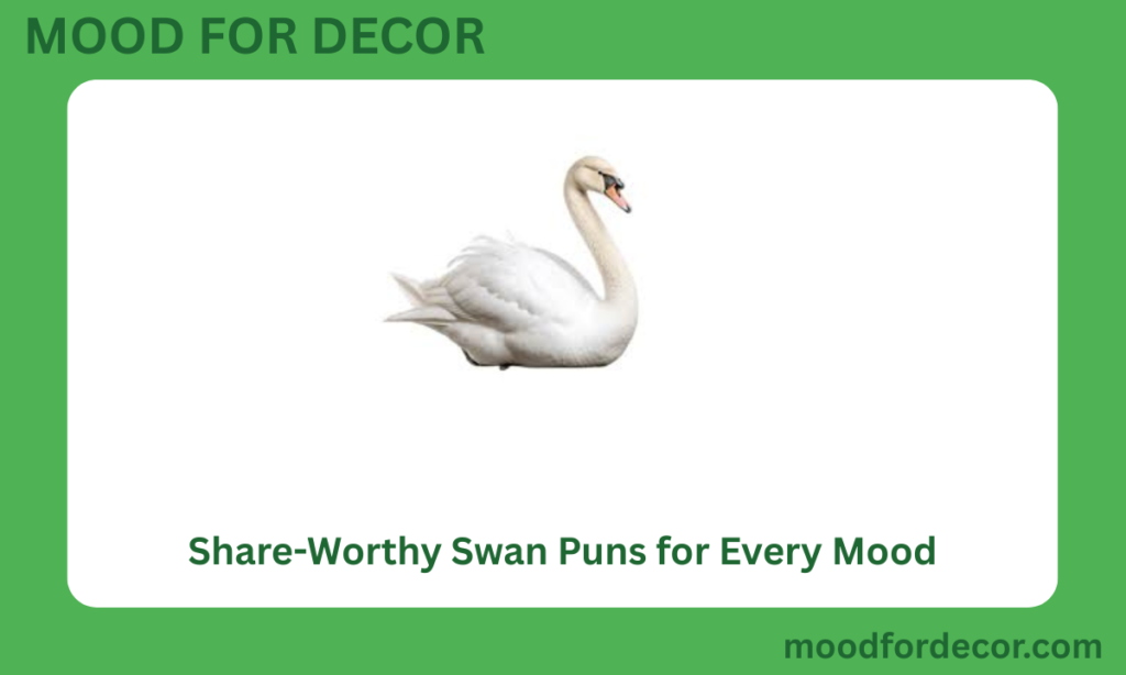 Share-Worthy Swan Puns for Every Mood