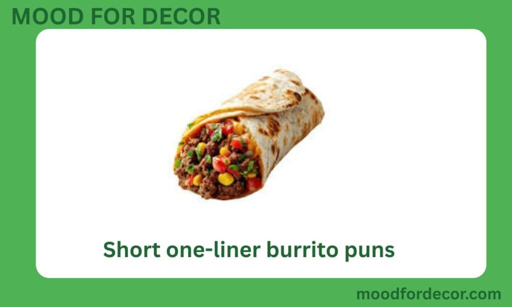 Short one-liner burrito puns