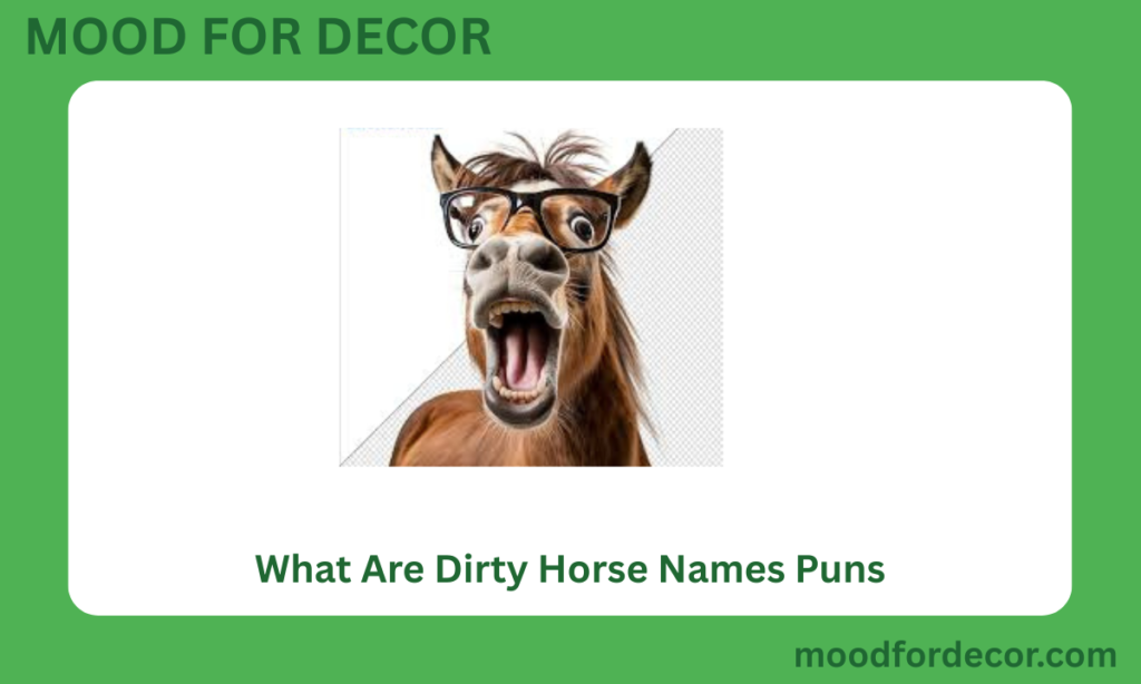 What Are Dirty Horse Names Pun