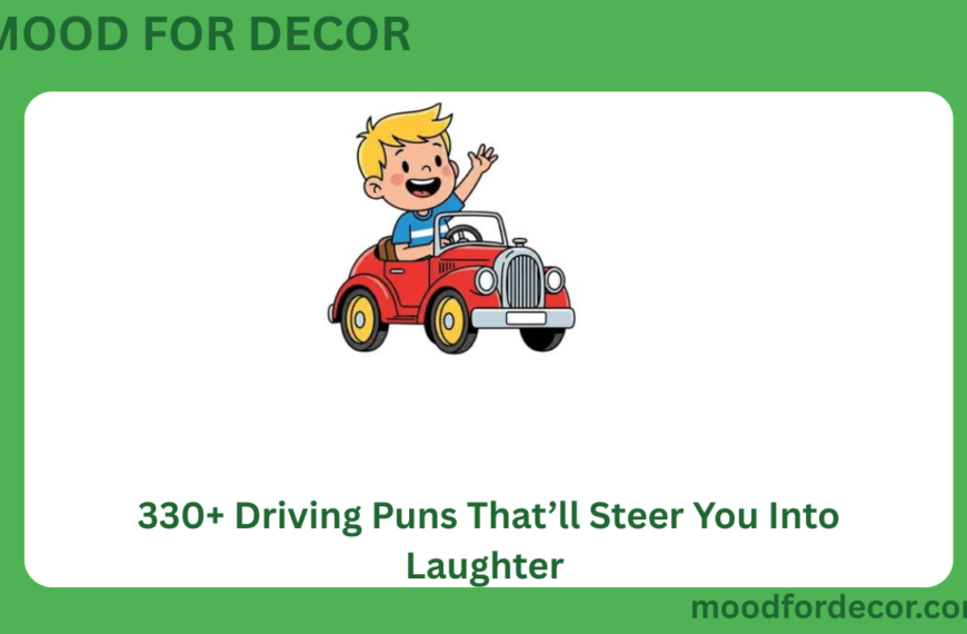 330+ Driving Puns That’ll Steer You Into Laughter
