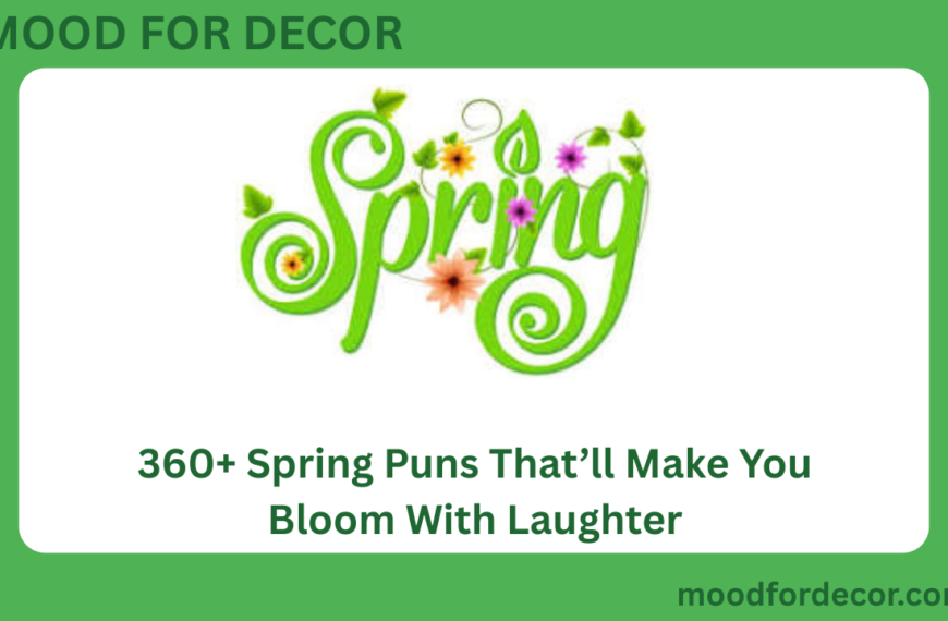 360+ Spring Puns That’ll Make You Bloom With Laughter