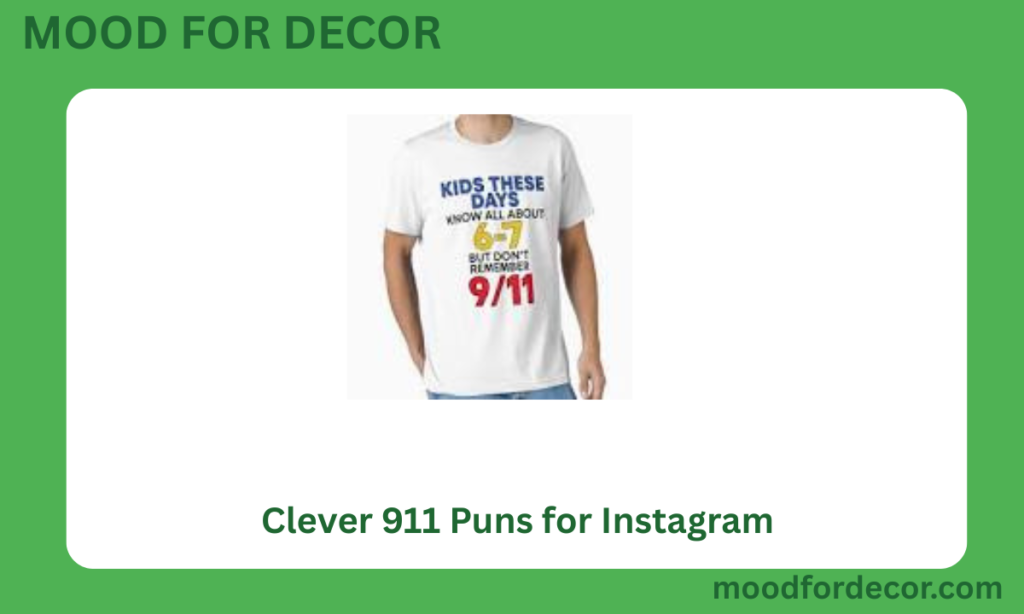 Clever 911 Puns for Instagram