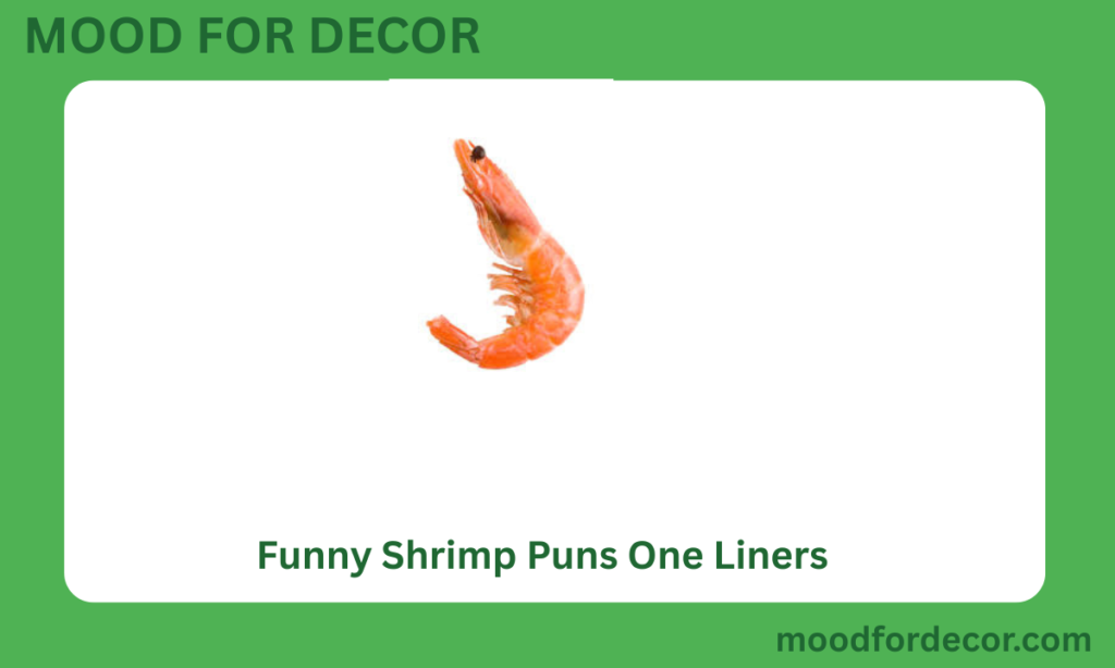 Funny Shrimp Puns One Liner