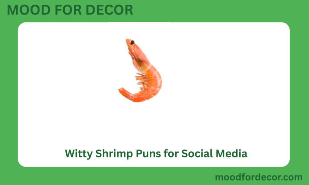 Witty Shrimp Puns for Social Media